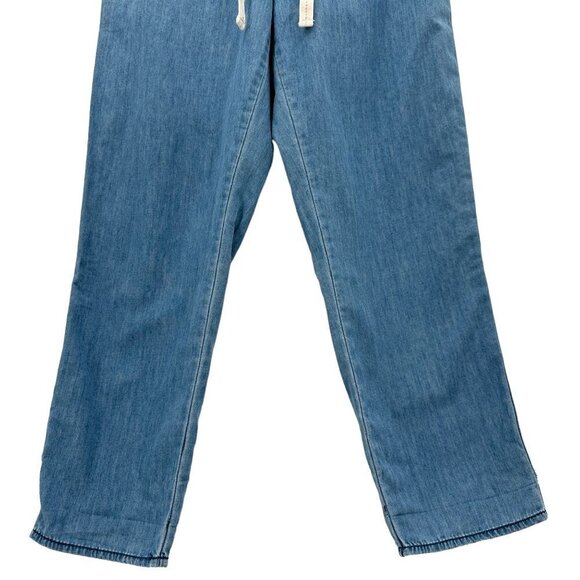 Anthropologie Hei Hei Cropped Drawstring Denim Jeans Womens 0 - Picture 3 of 8